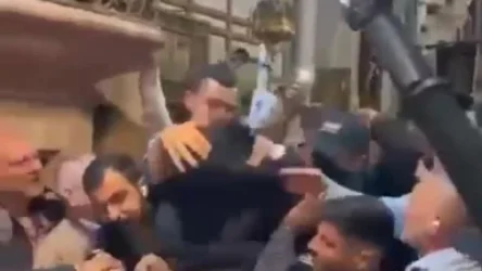 ՏԵՍԱՆՅՈՒԹ. Երուսաղեմի Տիրոջ գերեզմանի տաճարում հույն ոստիկանի են ձերբակալել