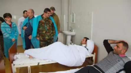 Գլուխ եմ խոնարհում. դուք ձեր ընկերների հետ մեծ սխրանք եք գործել. ԱՀ նախագահը՝ վիրավորներին