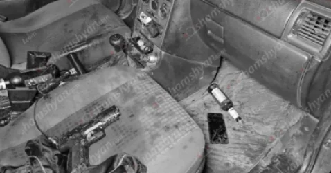 Առեղծվածային դեպք՝ Երևանում․ ավտոմեքենայում հայտնաբերվել են ատրճանակ և արնանման հետքեր․ կա վիրավոր