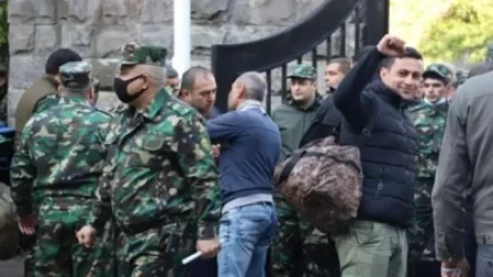 Քրեակատարողական ծառայության կամավորական համահավաք վաշտը ռազմաճակատ մեկնեց