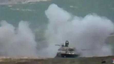 ՏԵՍԱՆՅՈՒԹ. Հակառակորդի հերթական տանկի խոցումը