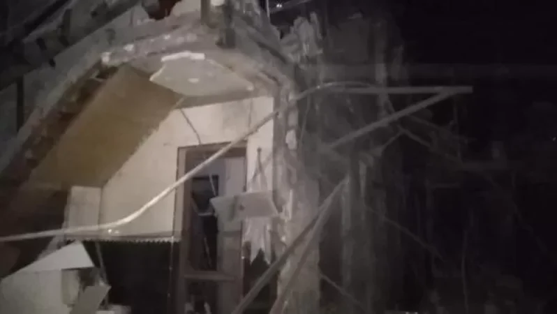 Images: Civilian Buildings Damaged by Shelling in Stepanakert