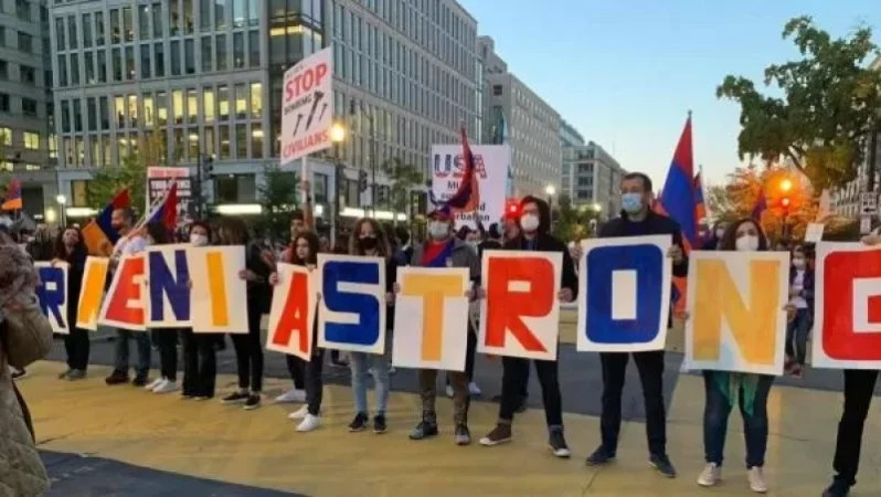 Ադրբեջանին և Թուրքիային տրամադրվող օգնությունը դադարեցնելու պահանջով ցույց՝ Վաշինգտոնում