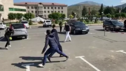 ՏԵՍԱՆՅՈՒԹ. Ստեփանակերտում բժիշկները ֆուտբոլ են խաղում