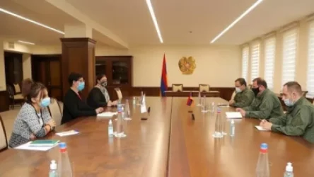 Դավիթ Տոնոյանը և ՀՀ-ում ԿԽՄԿ պատվիրակության ղեկավարը քննարկել են ռազմագերիների և զոհվածների մարմինների փոխանակման ընթացակարգը