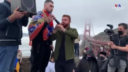 ՏԵՍԱՆՅՈՒԹ. Հայկական դուդուկ Սան Ֆրանցիսկոյի «Ոսկե դարպասներ» կամրջի վրա