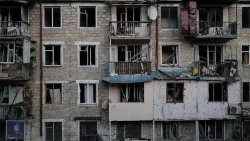 Photos of Bombed Stepanakert