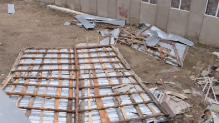 ՀՀ-ում ուժեղ քամիների հետեւանքով վնասվել են դպրոցների տանիքները