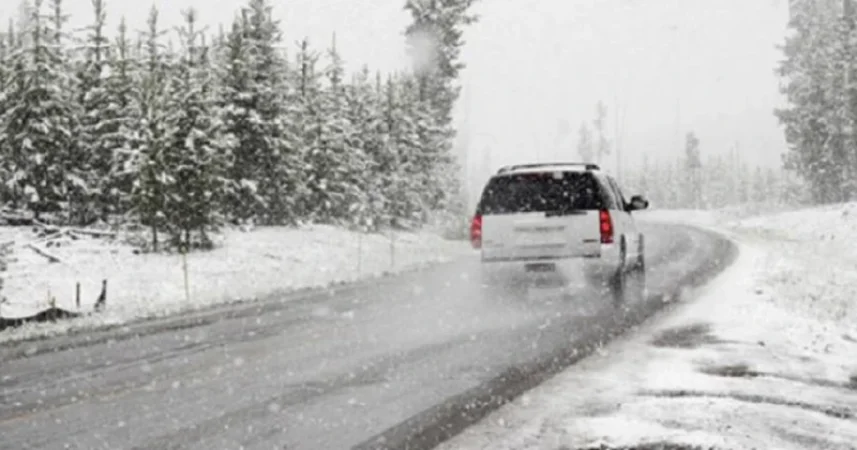 Հայաստանի տարբեր հատվածներում տեղում է ձյուն. իրավիճակը ճանապարհներին