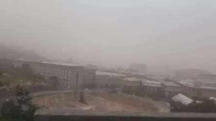 Արաբական անապատների շրջաններից փոշու մեծ կոնցենտրացիա ունեցող օդային հոսանքների ներհոսք է եղել Հայաստան