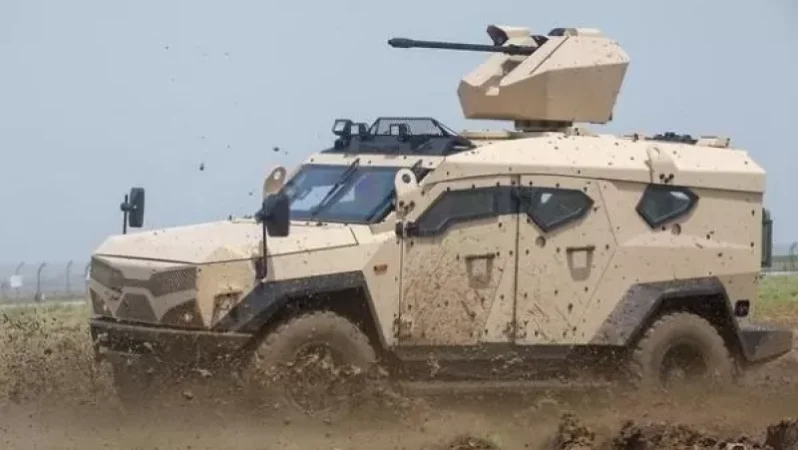 The Armenian Defense Army Destroys Israeli Sandcat Armored Vehicle Within Azerbaijani Armed Forces