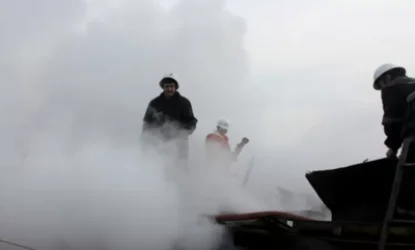 Հրդեհ Նուբարաշենի աղբանոցում. Այրվել է մոտ 230 խմ աղբ