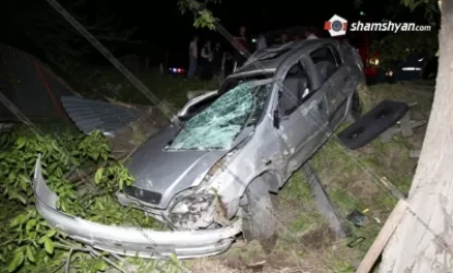 Նոր մանրամասներ՝ երեկ Կոտայքի մարզում Opel-ի վարորդի կասկադյորական վթարից