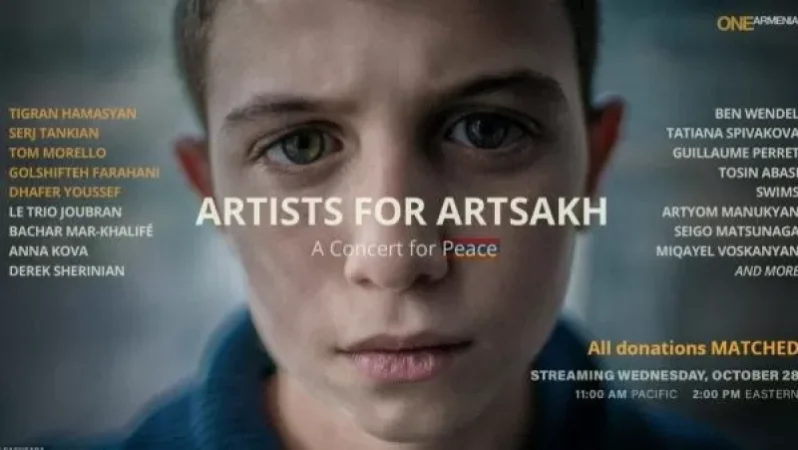 Երաժիշտներն Արցախի համար. կանցկացվի խաղաղության համերգ՝ Սերժ Թանկյանի, Տիգրան Համասյանի մասնակցությամբ