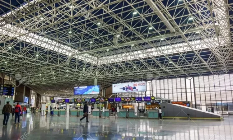 Evacuation at Russia's Sochi Airport