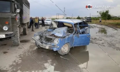 Խոշոր ավտովթարՙ Արմավիրի մարզում. կան տուժածներ