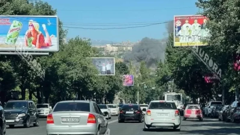 Հրդեհ Անտառային փողոցում. հայտարարվել է հրդեհի բարդության «1 ԲԻՍ» կանչ