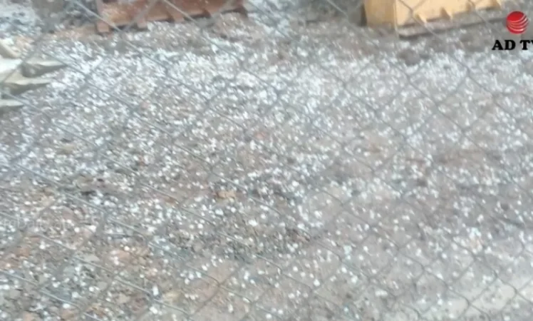 Hailstorm Hits Martakert