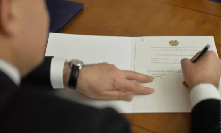 Նոր նշանակում ոստիկանությունում. Արմեն Սարգսյանի հրամանագիրը