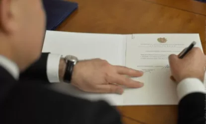 Նոր նշանակում ոստիկանությունում. Արմեն Սարգսյանի հրամանագիրը