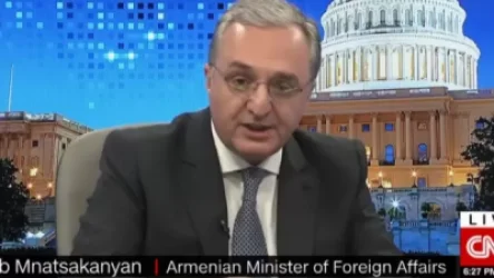 Լեռնային Ղարաբաղի բնակչությունը ինքը պետք է որոշի իր ճակատագիրը. Մնացականյանի հարցազրույցը CNN-ին