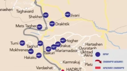 ՏԵՍԱՆՅՈՒԹ. Հովհաննիսյանը ցույց տվեց այն հատվածները, որոնք թեկուզ ժամանակավոր գտնվում են Ադրբեջանի ԶՈՒ հսկողության տակ