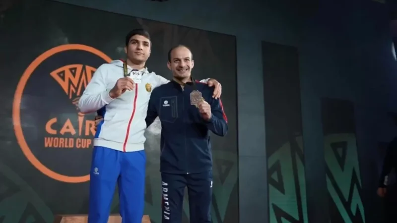 Աշխարհի գավաթ. Գագիկ Խաչիկյանը՝ արծաթե, Հարություն Մերդինյանը՝ բրոնզե մեդալակիր