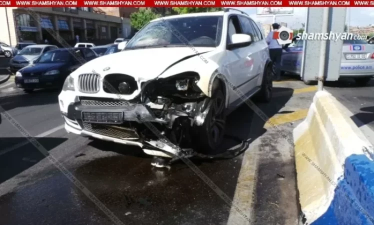 Խոշոր ավտովթար Իսակովի պողոտայում