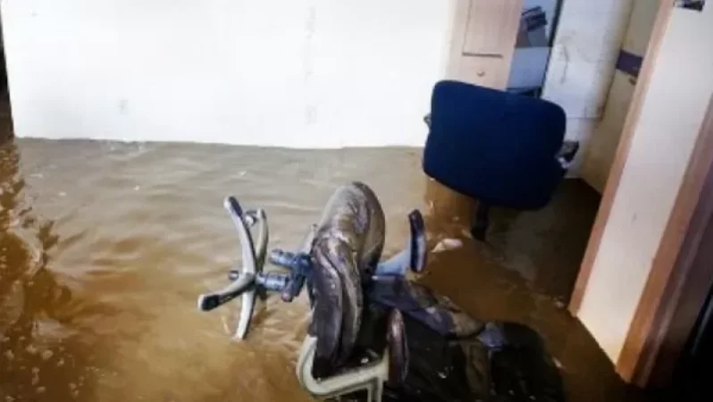 Ջրաշենում առատ անձրևի հետևանքով մի քանի տներ ջրալցվել են