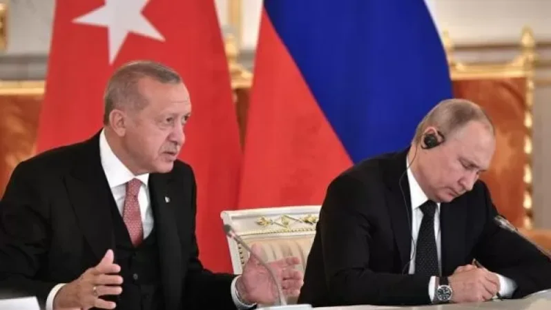 Պուտինը Էրդողանի հետ հեռախոսազրույցի ընթացքում քննարկել է իրավիճակը Լեռնային Ղարաբաղի հակամարտության գոտում