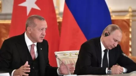 Պուտինը Էրդողանի հետ հեռախոսազրույցի ընթացքում քննարկել է իրավիճակը Լեռնային Ղարաբաղի հակամարտության գոտում