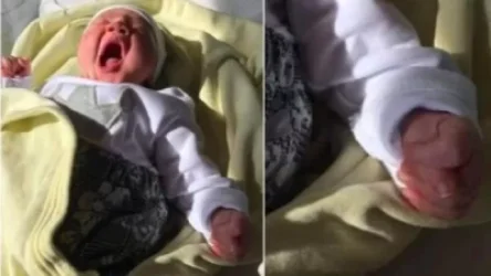 Երևանում արցախցի աղջիկ է ծնվել. մատերը հուշում են՝ ՀԱՂԹԵԼՈՒԵՆՔ