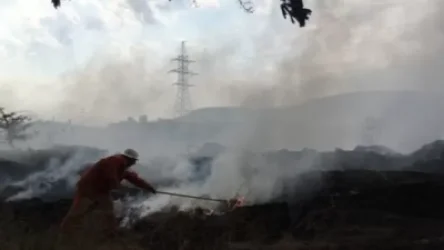 ՏԵՍԱՆՅՈՒԹ. Հրդեհ` Եռաբլուրի տարածքում. փրկարարները դեպքի վայրում են