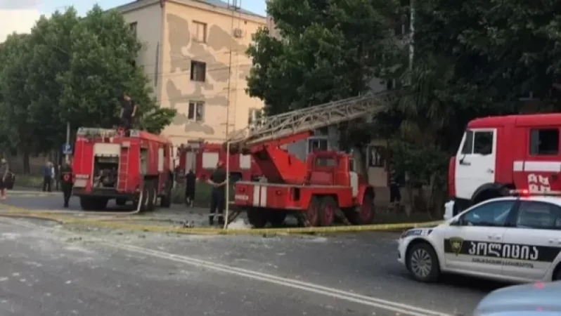 Պայթյուն Քութայիսիում. կան տուժածներ