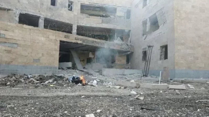 PHOTOS: Stepanakert Maternity Hospital Targeted by Enemy Bombardment