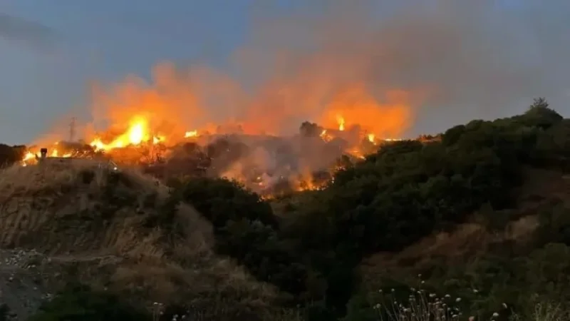 Խոշոր հրդեհ Թուրքիայի հանգստավայրերից մեկում
