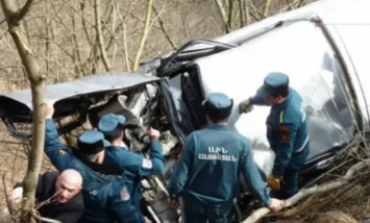 Փամբակ գյուղի մոտակայքում «Ford» մակնիշի ավտոմեքենան ընկել է ձորը