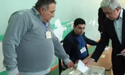 Սերժ Սարգսյանը 29/45 ընտրատեղամասում կատարեց իր ընտրությունը