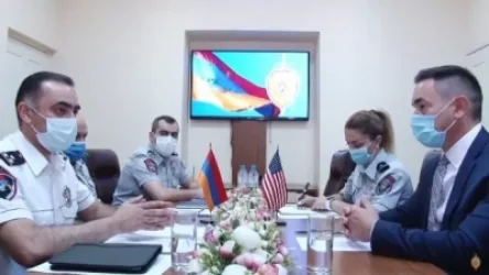 Արա Ֆիդանյանն ընդունել է ՀՀ-ում ԱՄՆ դեսպանության անվտանգության ծառայության նոր ղեկավարին