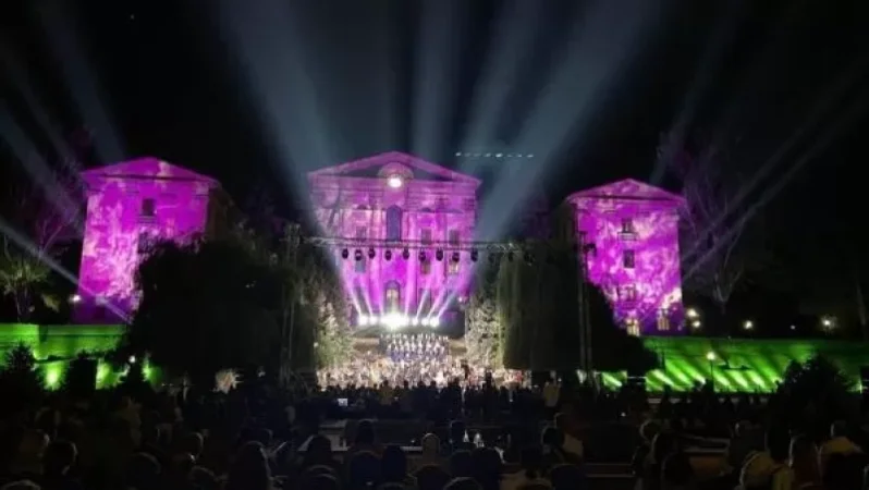 Famous Giuseppe Verdi's La Traviata Resonates in the Gardens of the National Assembly of Armenia