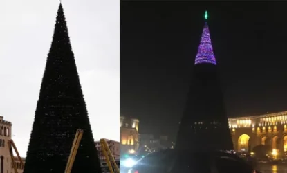 Հայտնի է, թե երբ կվառեն Հայաստանի գլխավոր տոնածառի լույսերը