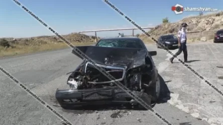 Ավտովթար՝ «Շիրակ» ֆուտբոլային ակումբի ֆուտբոլիստի Infiniti-ի և պայմանագրային զինծառայողի Mercedes-ի մասնակցությամբ