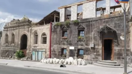 Գյումրու Շիրազի 53 հասցեում սեփականատիրոջ կողմից փաստացի կատարվել է ապօրինի շինարարություն