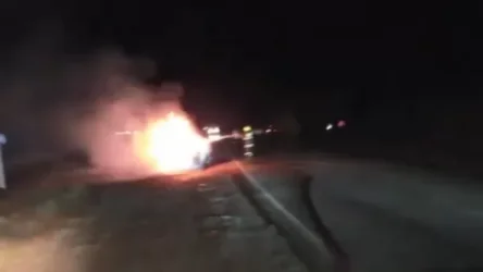 ՏԵՍԱՆՅՈՒԹ. Տիգրանաշենի ոլորաններում այրվել է «Toyota Camry» ավտոմեքենան