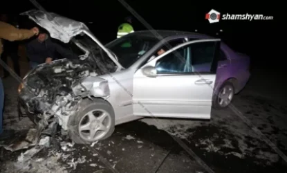 Խոշոր ավտովթարՙ Արմավիրի մարզում. տուժածները հոսպիտալացվել են