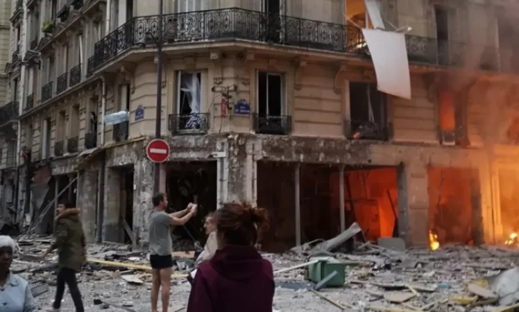 Հզոր պայթյուն Փարիզի կենտրոնում