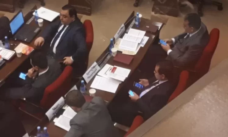 Photographs: Some Parliamentarians are on Facebook, Others are Engaged in Correspondence
