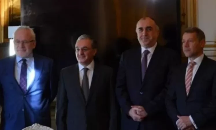 Մեկնարկել է Զոհրաբ Մնացականյանի հանդիպումն Էլմար Մամեդյարովի հետ. Աննա Նաղդալյան