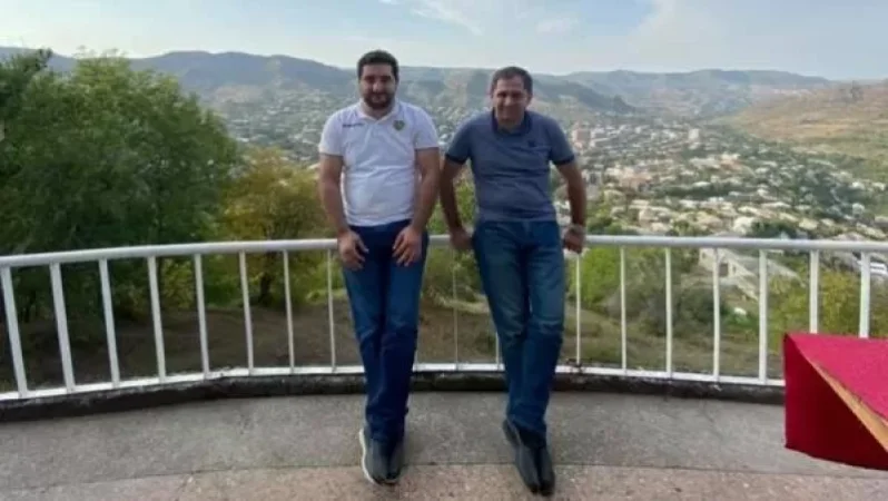 Հաղթական Բերդ համայնք. Սիփան Փաշինյանի և Սուրեն Պապիկյանի լուսանկարը