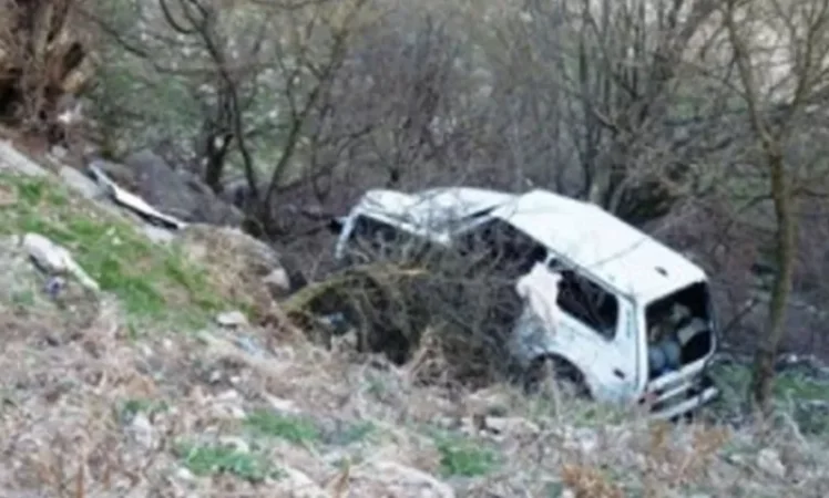 In Artsakh, a Niva vehicle rolled into a river; three dead and one injured